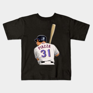 Mike Piazza #31 Bats Agains Kids T-Shirt